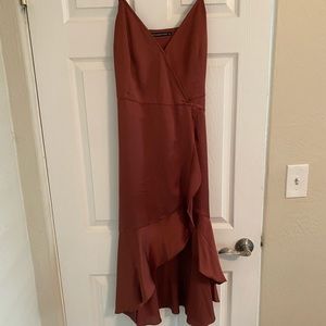 Abercrombie Copper Dress sz L